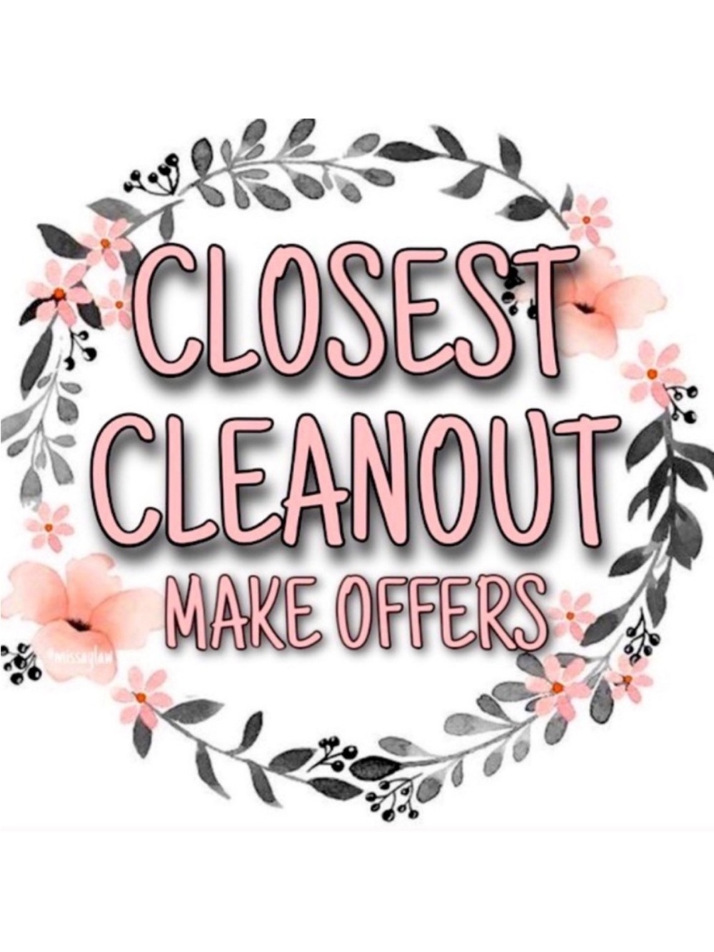 Closet Cleanout